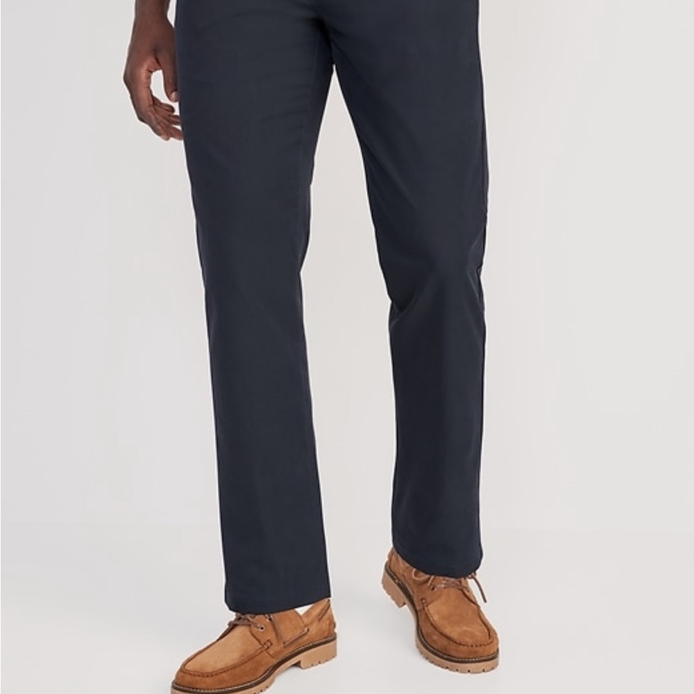 Old Navy Straight Tech Ultimate Blue Chinos